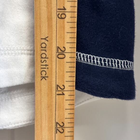 Boston Proper Women's Striped Athleisure Sweatshirt Size L Activewear Preppy - Picture 7 of 8